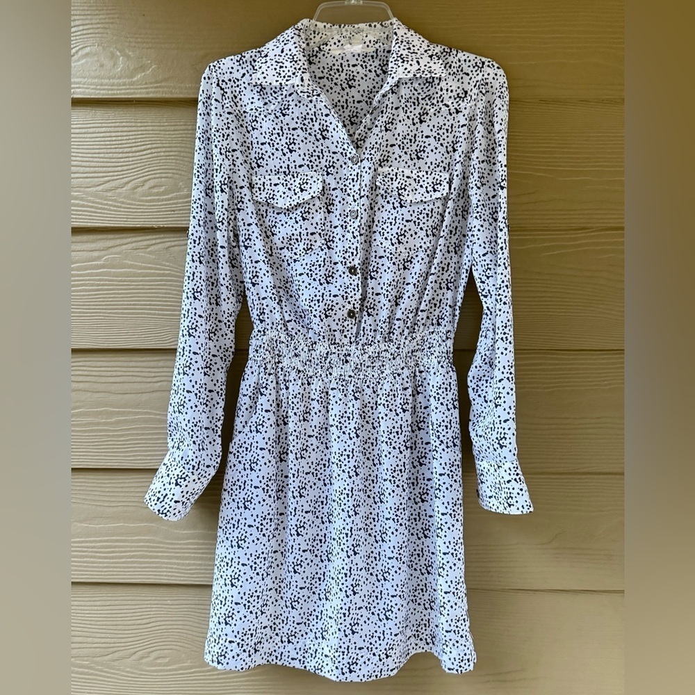 BCBGeneration Black and White Mini Dress
